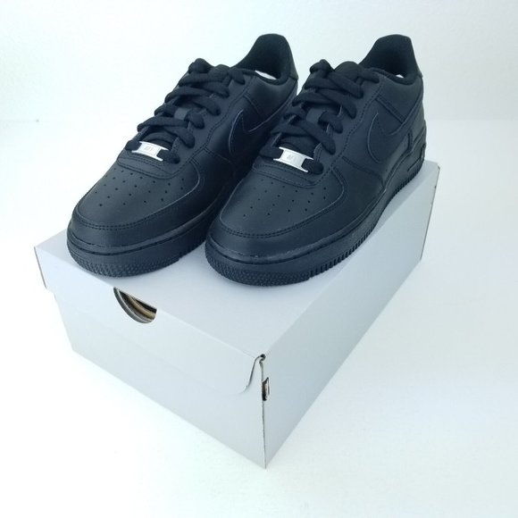 Nike Air Force 1 Low LE GS Triple Black Orig DH2920 001 Women's size 7.5, 8, 8.5 - Picture 8 of 9